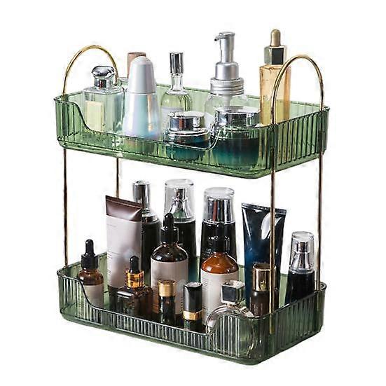 Cosmetics Storage Rack Easy Assembly Large Capacity Sturdy Bathroom Kitchen Organizer Shelf for Home