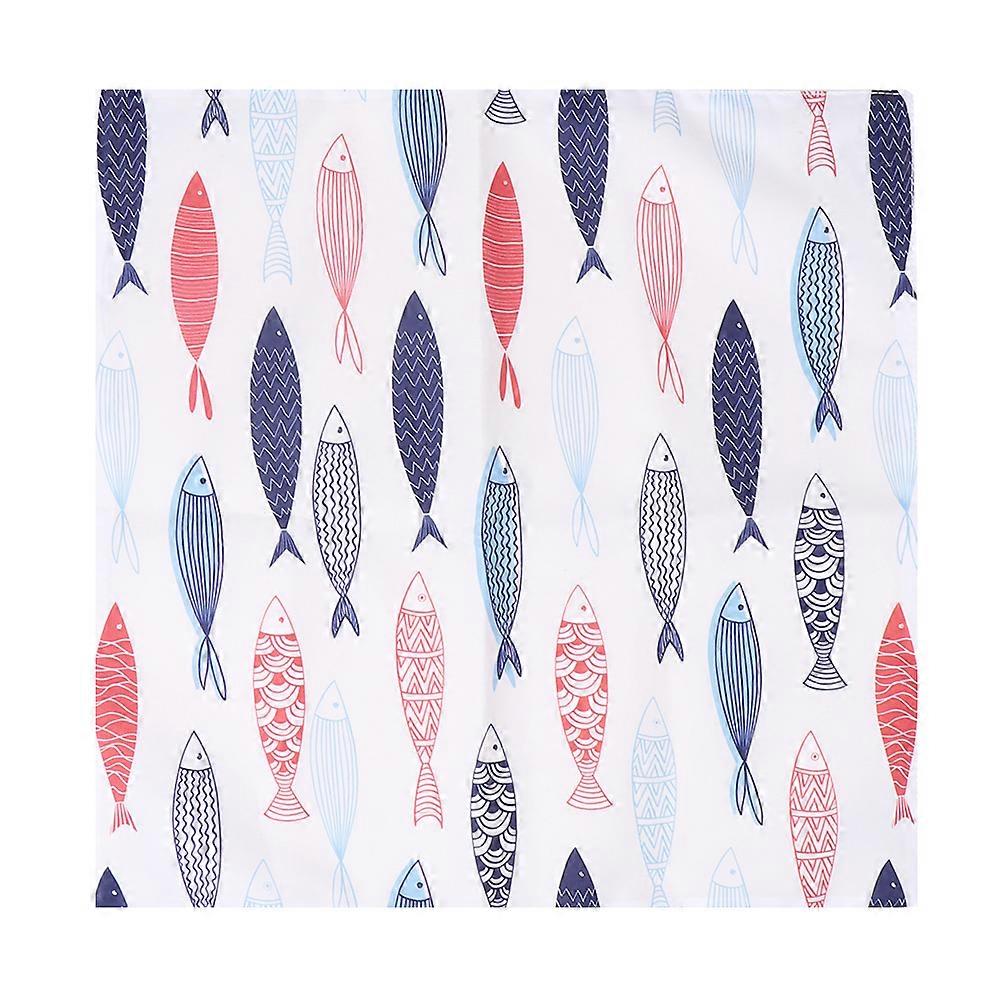 Replacement Washable Pet Hammock Bed for Cats and Kittens - Fish Pattern, Durable Fabric, Easy to Clean