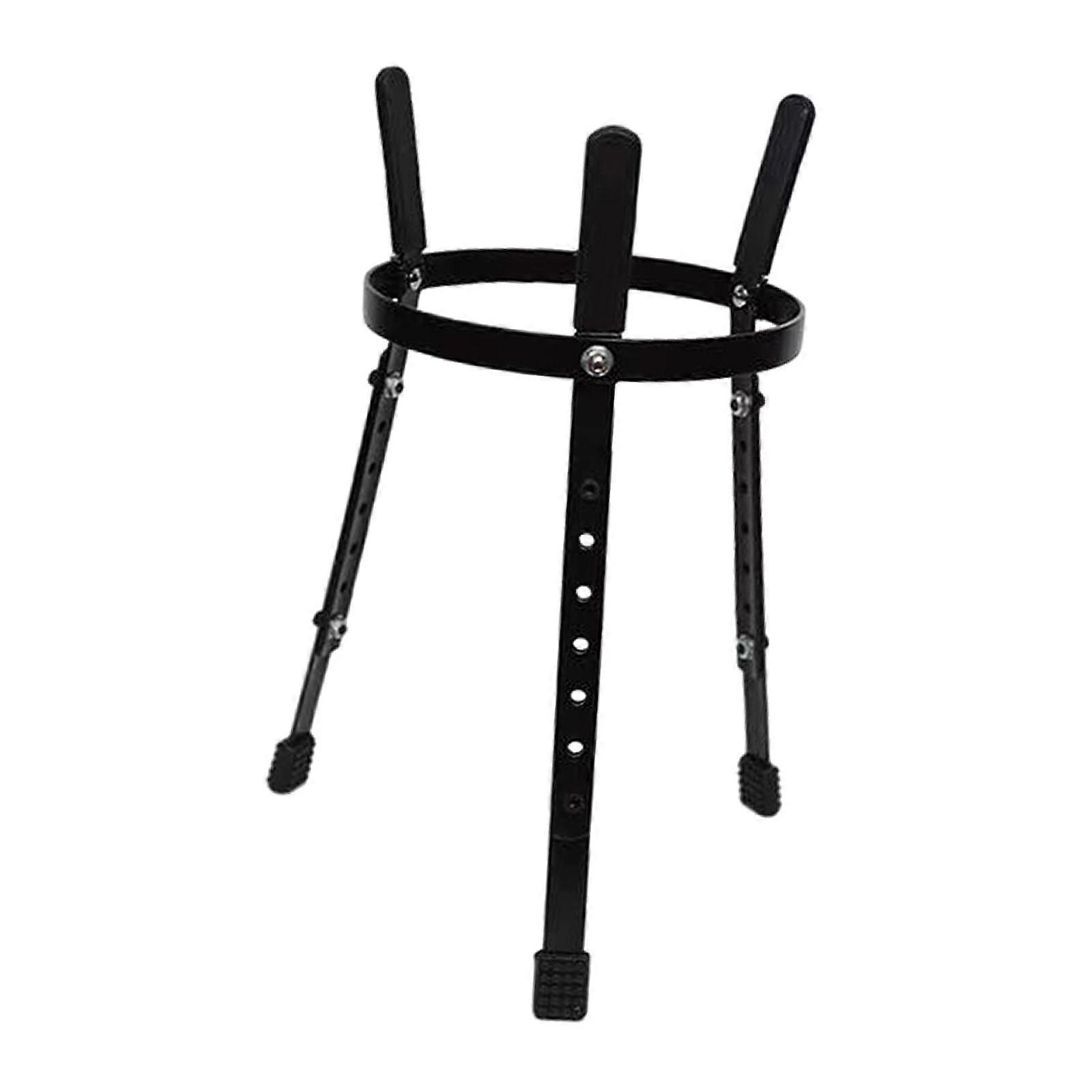 Istuva tynnyriteline Instrumentin pidike Afrikkalainen Djembe-jalusta