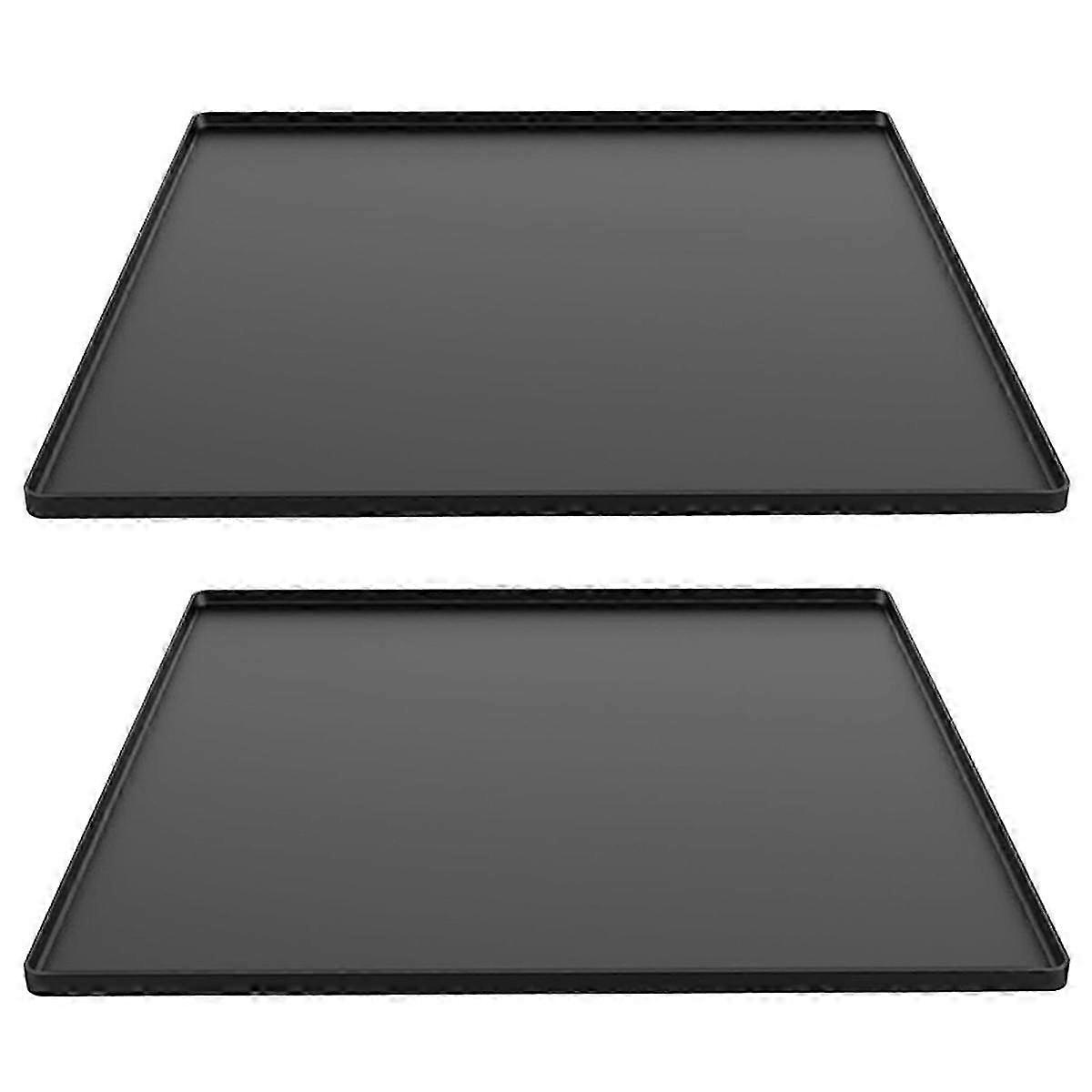 Refrigerator Floor Protector,Mini Fridge Silicone Mat,Fridge Under Mat,Laundry Guard for Washer & Dr
