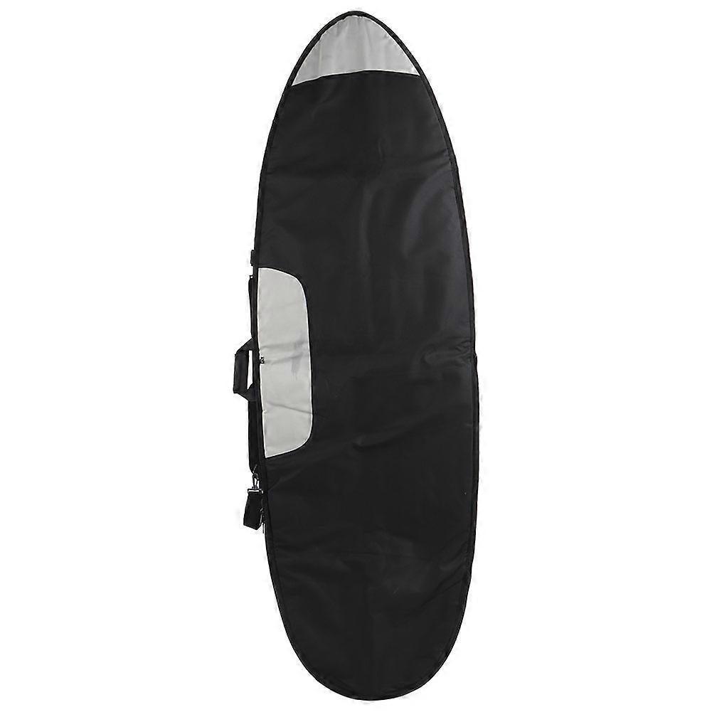 Surfboard Bag Storage with Zipper & Shoulder Strap for Shortboard Longboard Black(6.0)