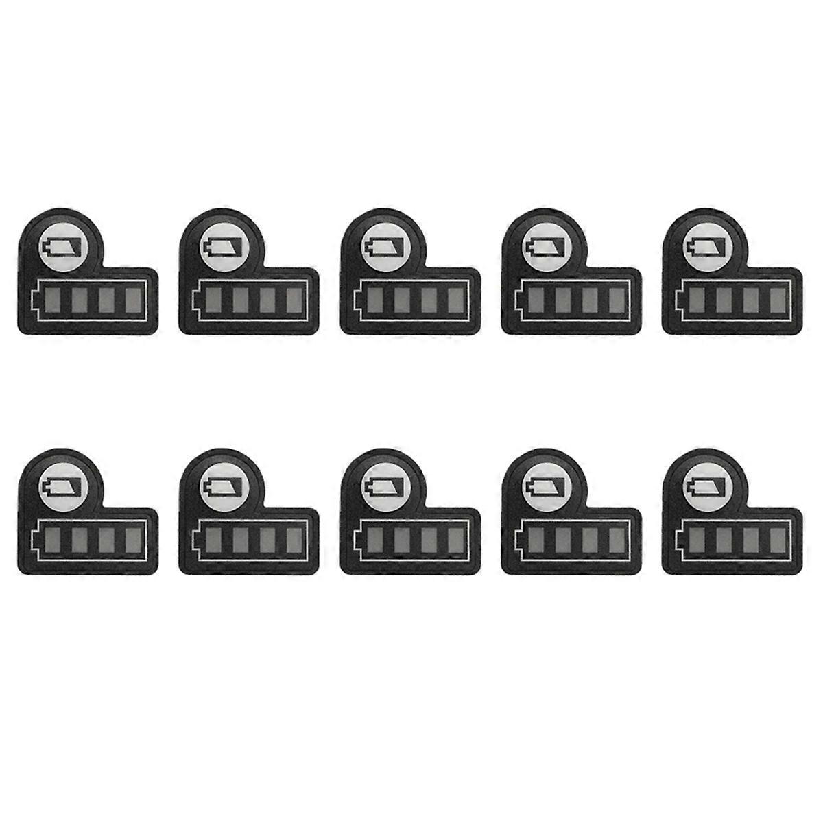10PCS Battery Capacity Light Sticker Button Decal for BL1830 BL1430