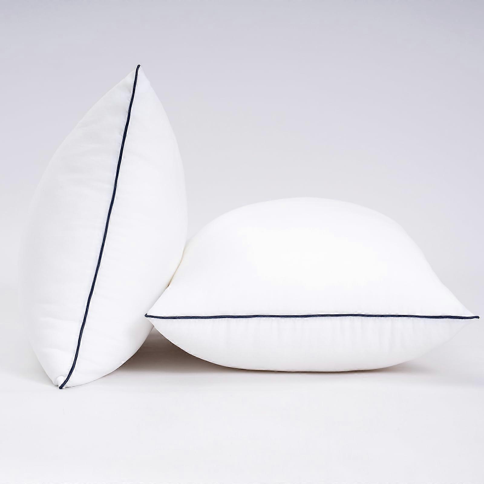 2 Pack Luxury Plush Soft Supportive Bed Pillows for Home King Size