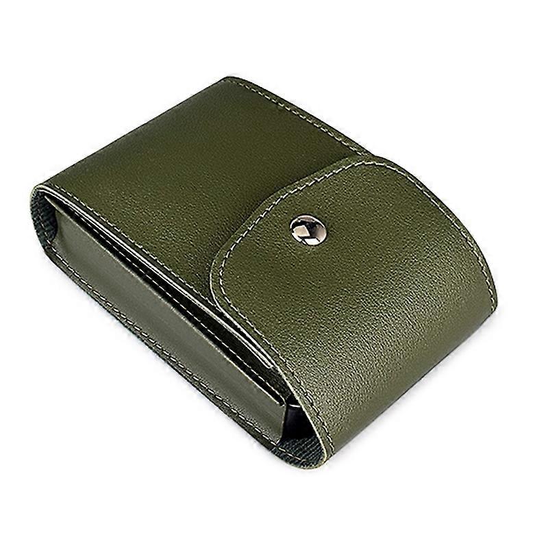 DY06 PU Leather Pattern Digital Accessory Storage Bag(Black)