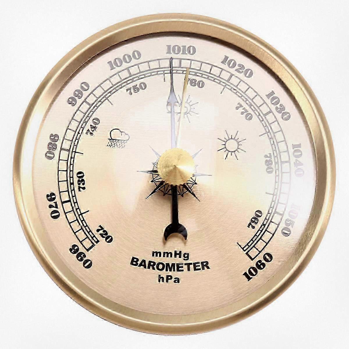 70mm Home Barometer for Weather Prediction, Aneroid Pressure Gauge