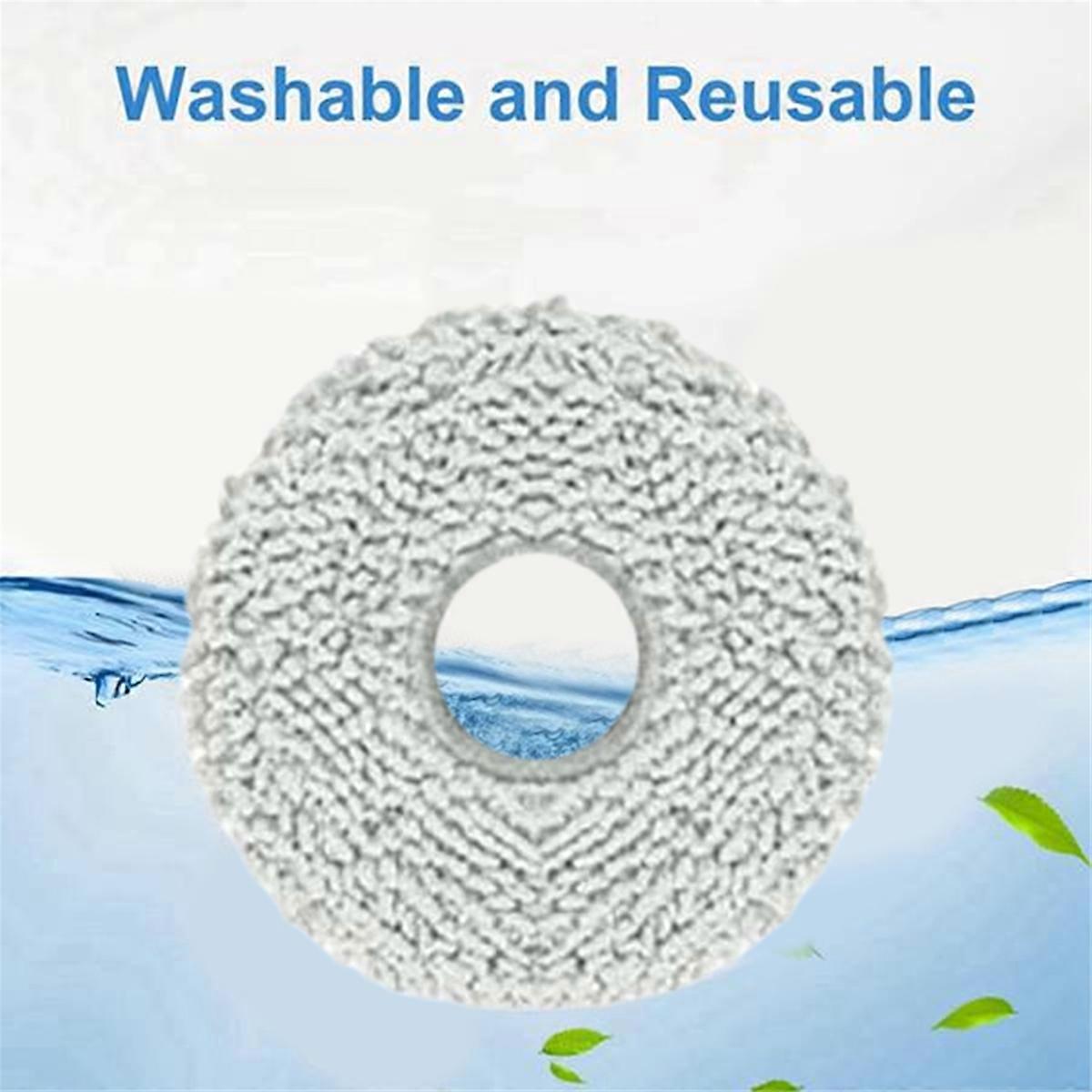 For Spare Parts Reusable Washable Mop Pads 8PCS