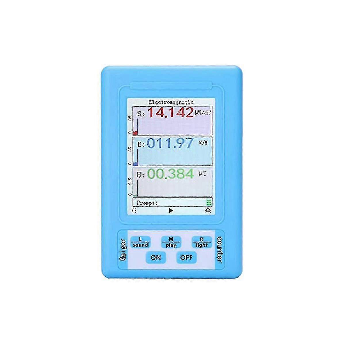 Misuratore EMF BR-9A con schermo LCD, tester di radiazioni portatile per la sicurezza ambientale