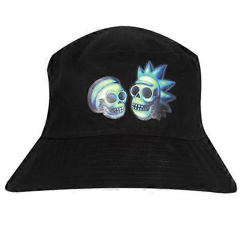 Rick And Morty Skull Reversible Bucket Hat