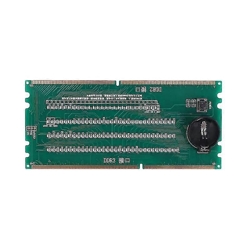 DDR2 and DDR3 2 in 1 Illuminated Tester with Light for Desktop Motherboard Integrated Circuits