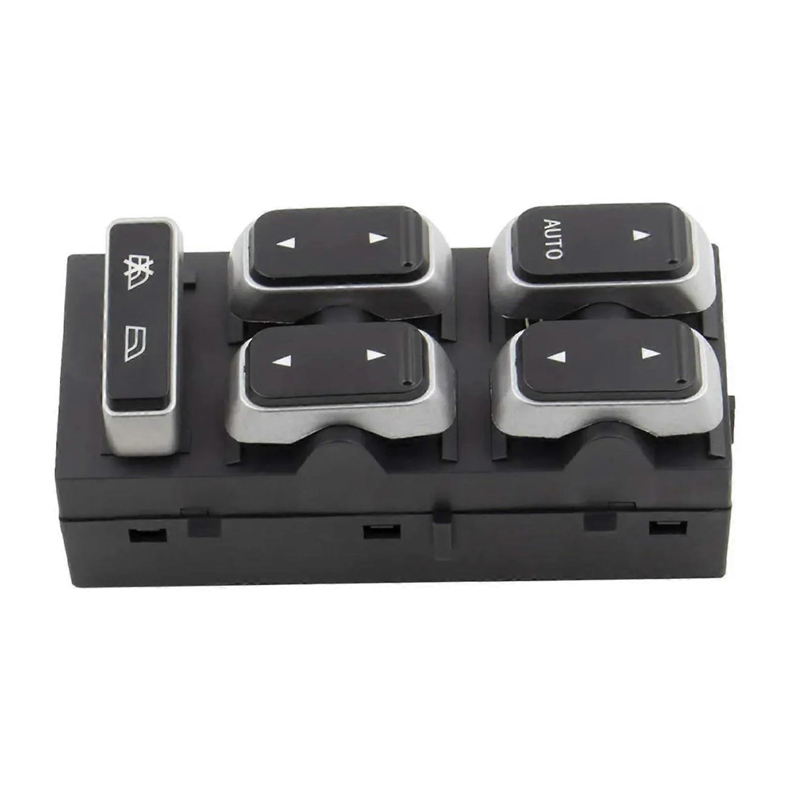 5W1Z14529BA Car Left Driver Side Master Power Window Control Switch Button Compatible with Lincoln Compatible for Town 2003 2004 2005 2006 2007 2008