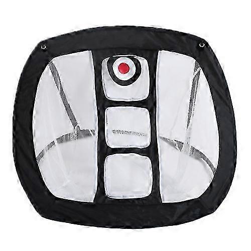 Indoor Golf Practice Net Square Cut Rod Folding Set Net well