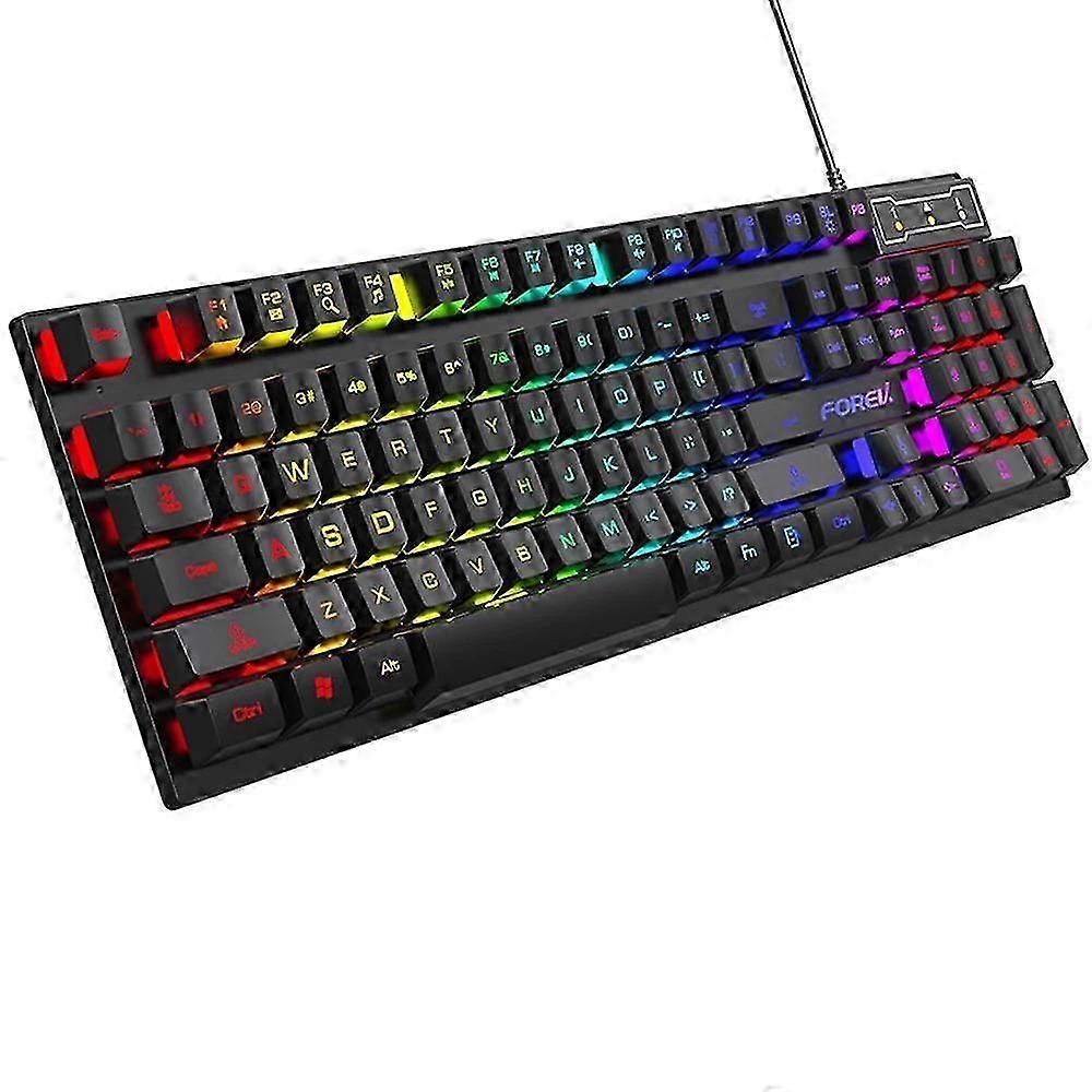 Mechanical Gaming Keyboard 104 Keys RGB