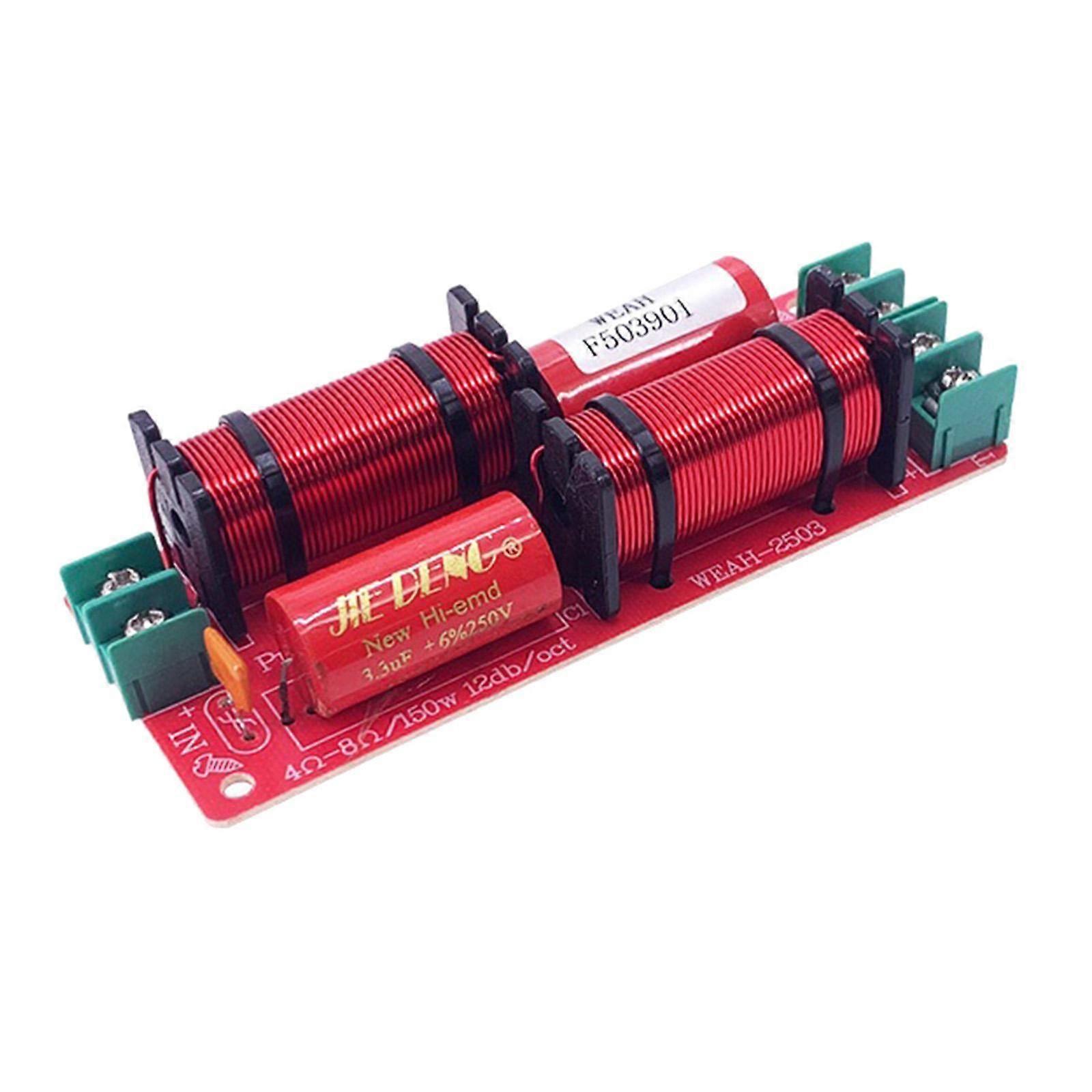 150W Treble Bass 2-Way Frequency Divider Speaker Crossover Filters Moudle