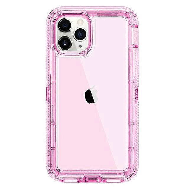 Clear Transparent Shockproof Armor Glossy Plain Case For Iphone 12 13 14 15 16