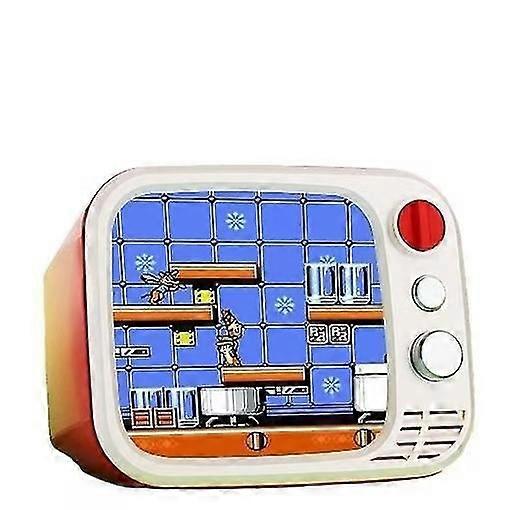 Retro Mini TV Nostálgico 3,5 polegadas HD LCD Mini Game Console Portátil