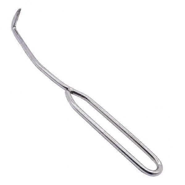 2xJ Shape Hook Stainless Steel Bee Hook Tool