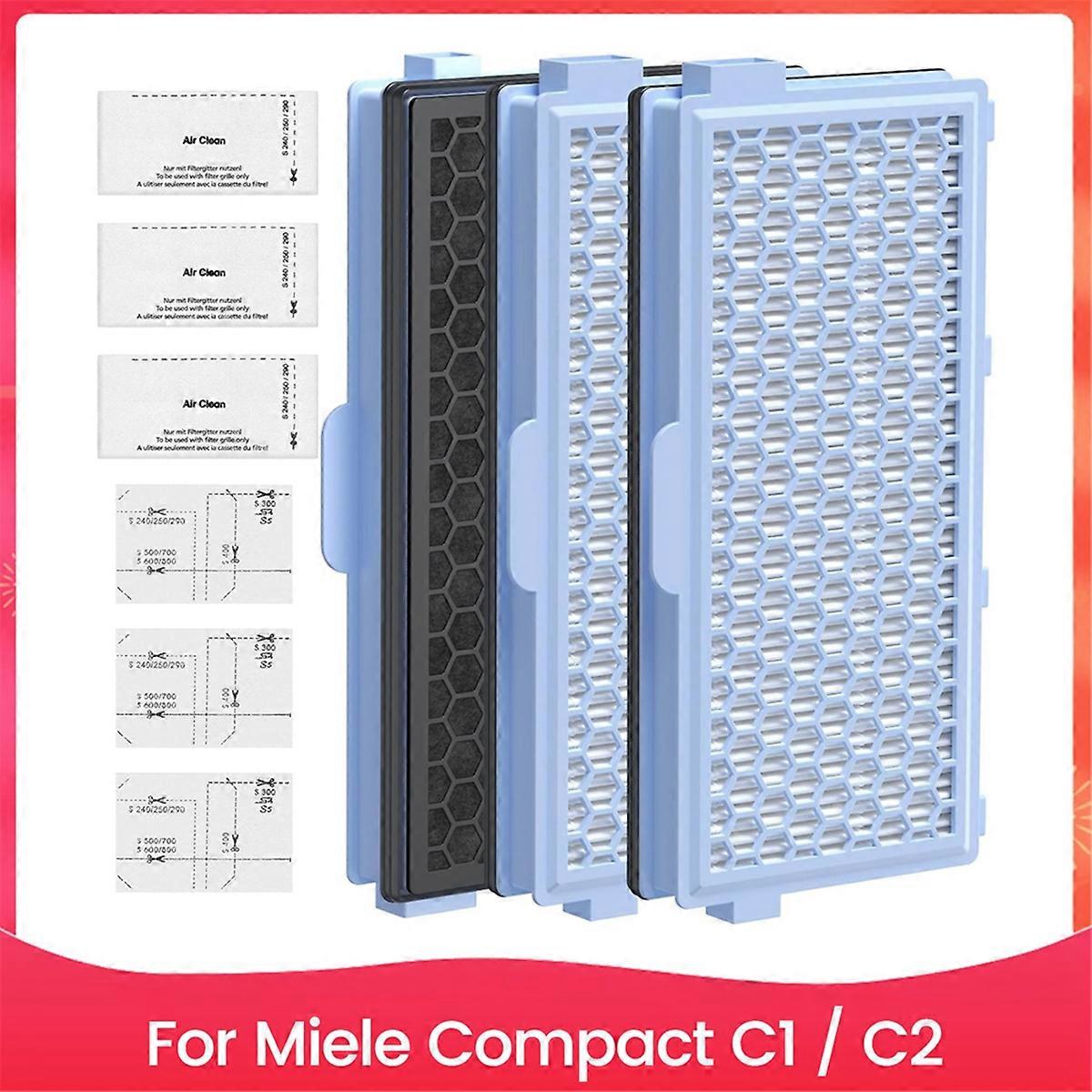 Filters for Vacuum Cleaners Compact C1 & C2, Complete C2 & C3, S8340 Motor Protection Filters and E