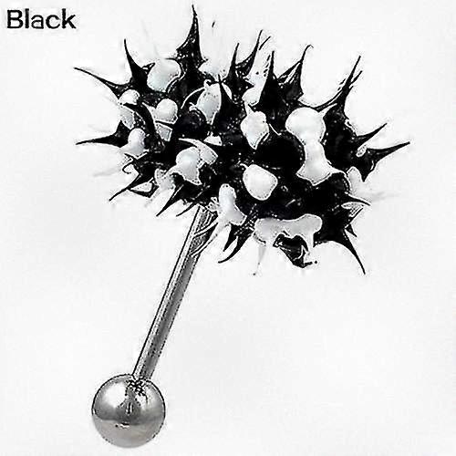 cool punk hammare design unisex vibrerande tunga stud kropp smycken för piercing