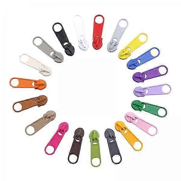 3x 100x Zipper Pull Tab Repair Replacement Puller Sewing for Jacket Backpack