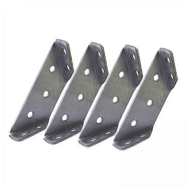 3x4 Pieces Corner Joint Protector Angle Brackets for Table Wood Cabinet