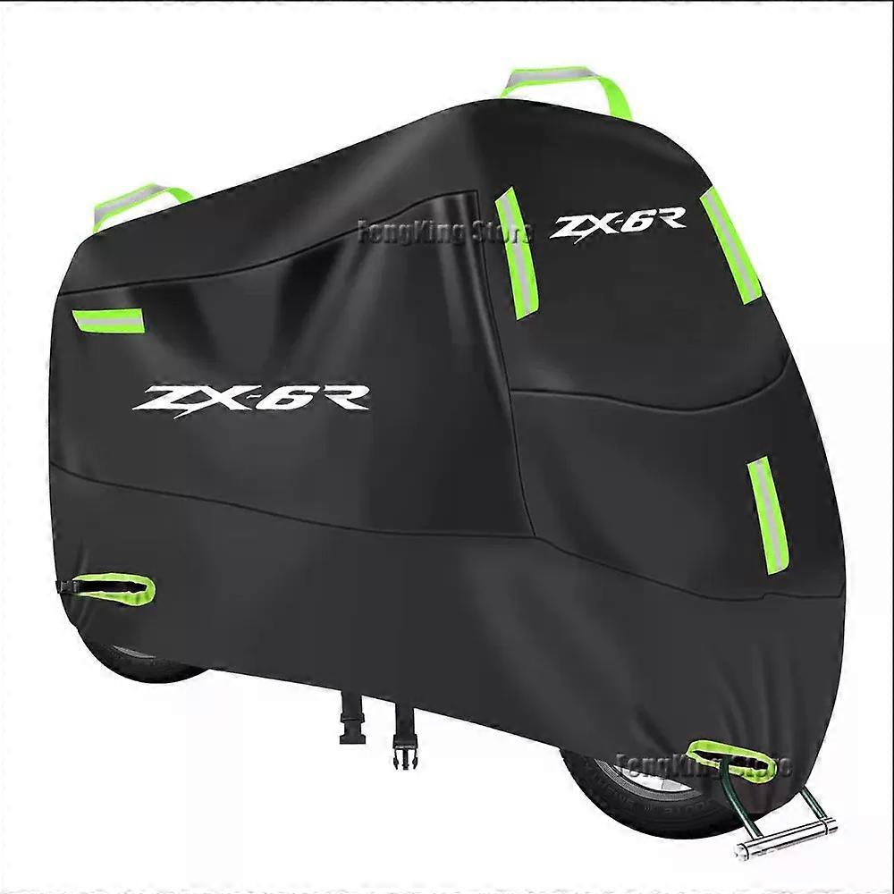 Για Kawasaki Ninja ZX6R ZX-6R ZX 6R Κάλυμμα μοτοσικλετών UV προστατευτικό dustproof Snowproof Outdoors Rain αδιάβροχο κάλυμμα