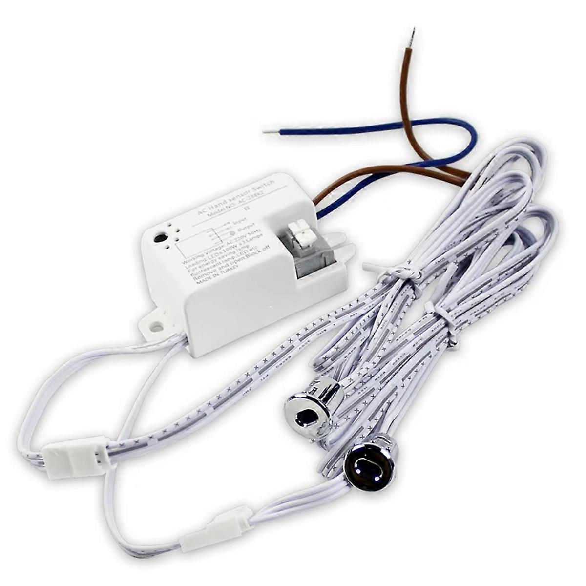 220V Cabinet Door Control Induction Sensor Wardrobe Smart Switch Support Open/Concealed Installatio