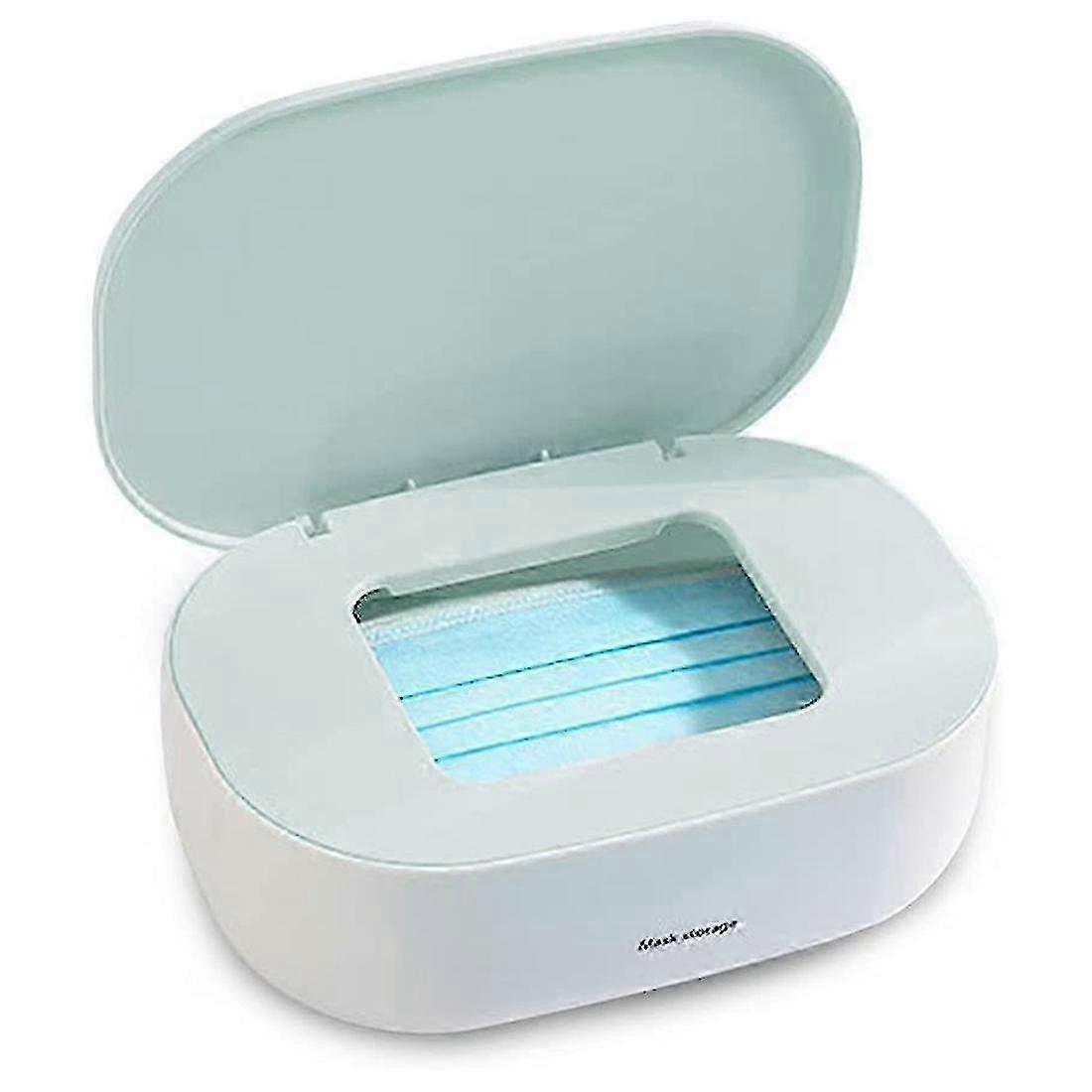 Large-capacity Mask Storage Box Wet Tissue Storage Box Blue