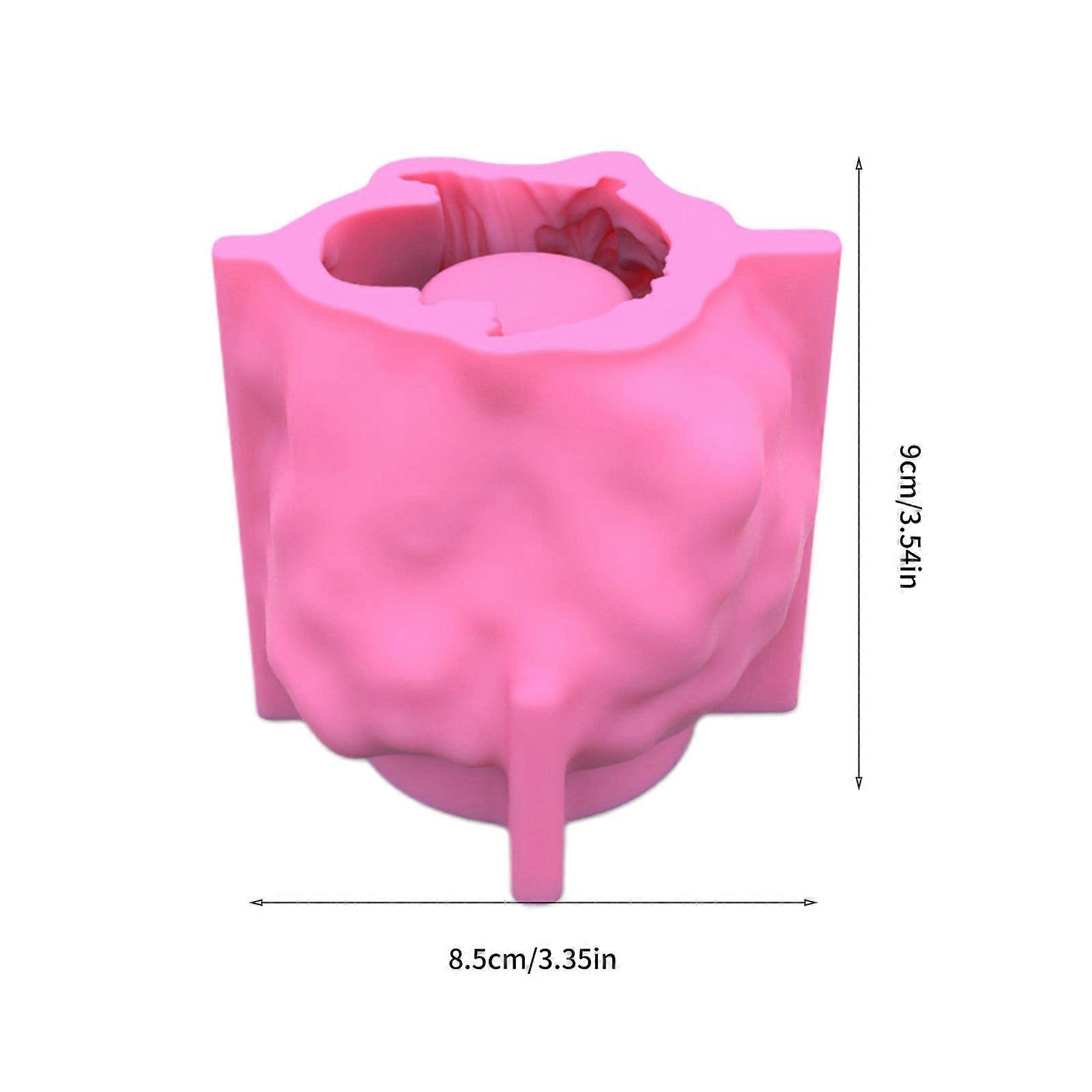 ילדה תלת מימדית יפה לראש עציץ UV אפוקסי עובש סוקולנטים אגרטל עציץ בטון טיח שרף סיליקון עובש DIY מלאכת יד קישוטים לבית יציקה