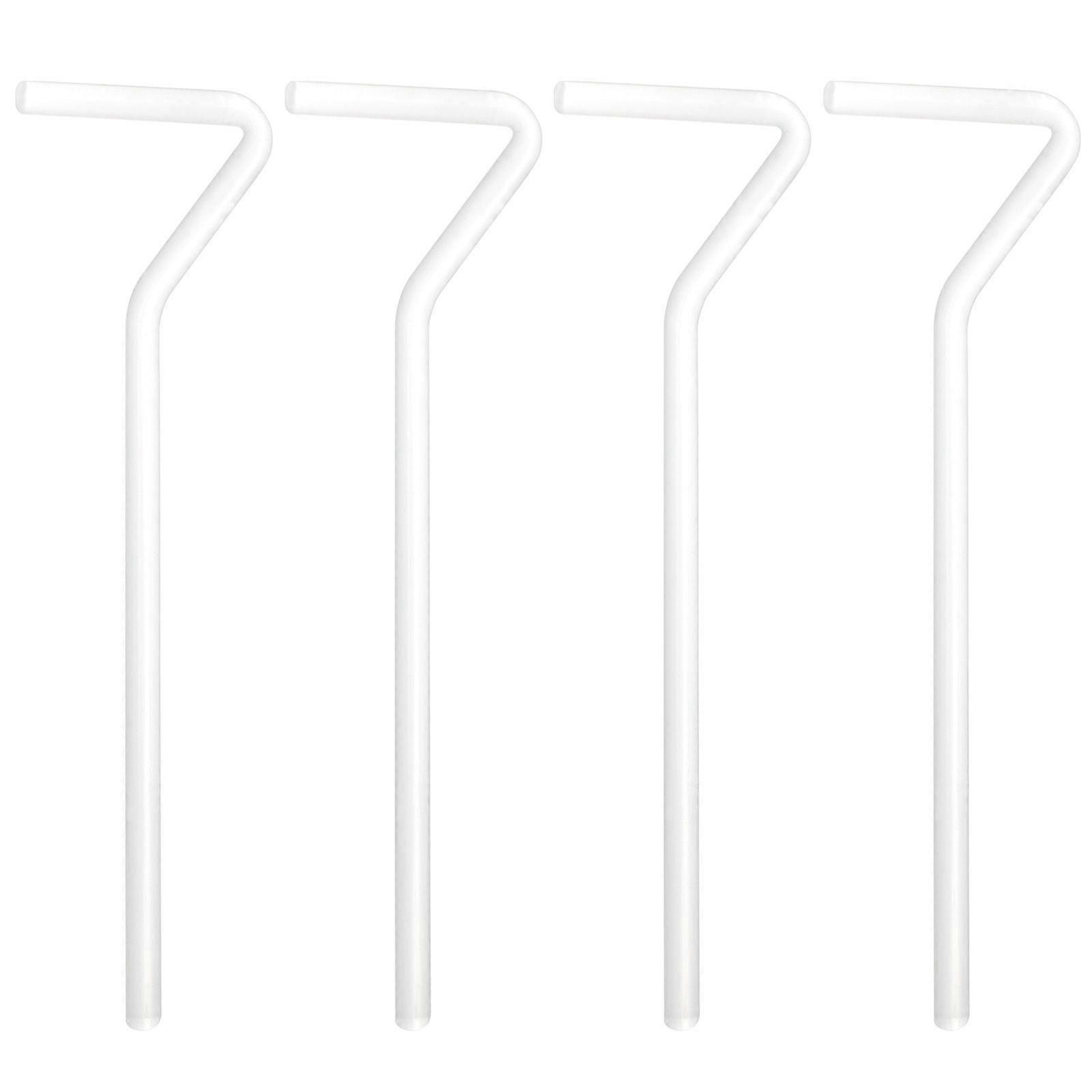 4pcs βακτηριακά εξαρτήματα ράβδων εξάπλωσης φραγμών διασκορπιστών γυαλιού βακτηριακά εξαρτήματα ράβδων εξάπλωσης