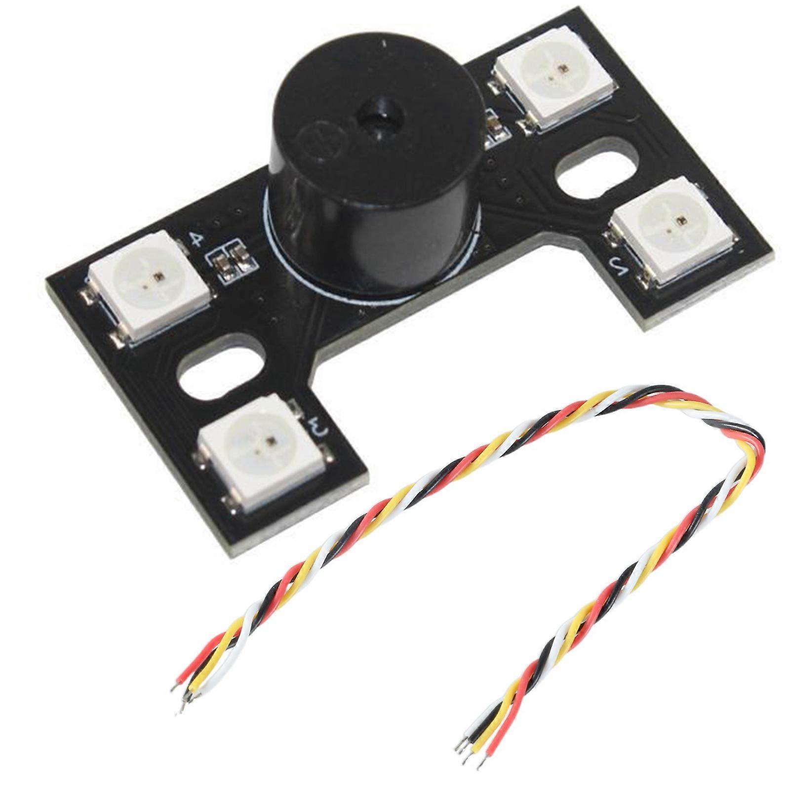 Flight Control LED Light Panel Quadcopter 4-axis Buzzer for F3 F4 F7 Flight Controller FPV-Racing Drones Tail Light Multicolor