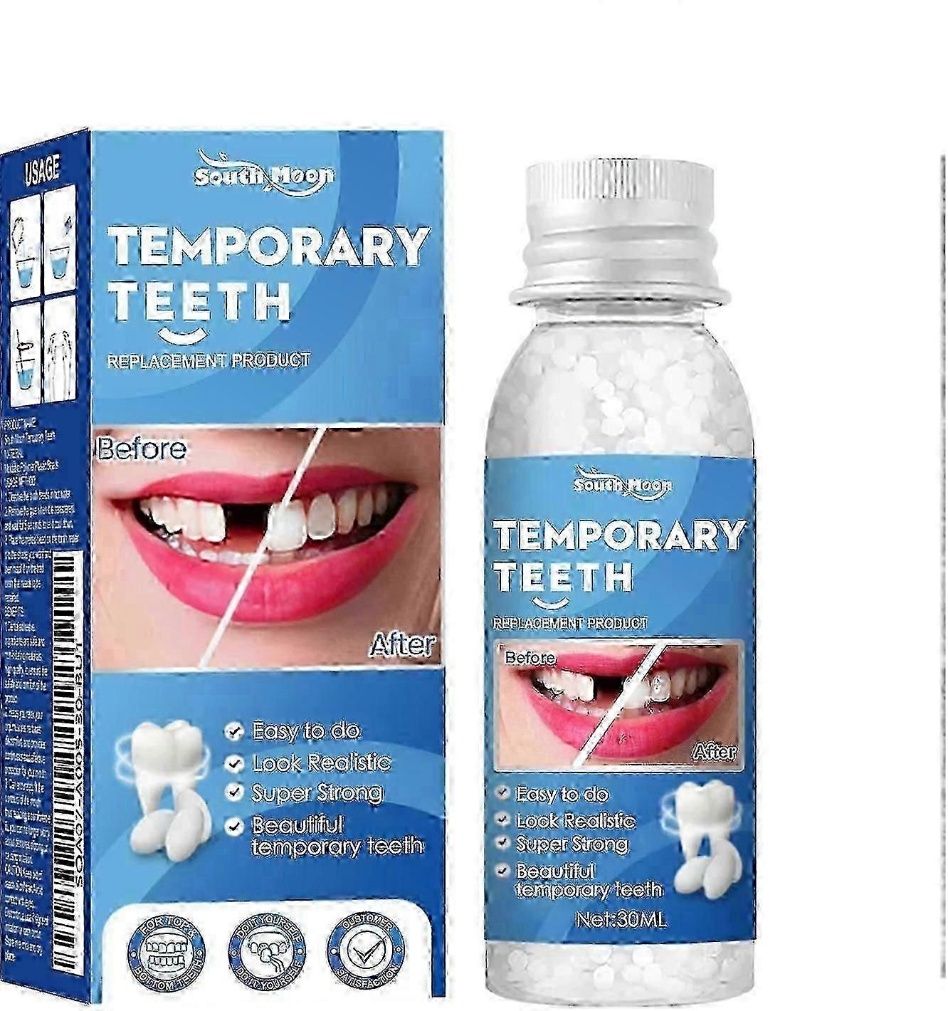 South Moon Solid Dental Glue Modification Teeth Temporary Filling Holes Filling Glue Prosthetic Dent
