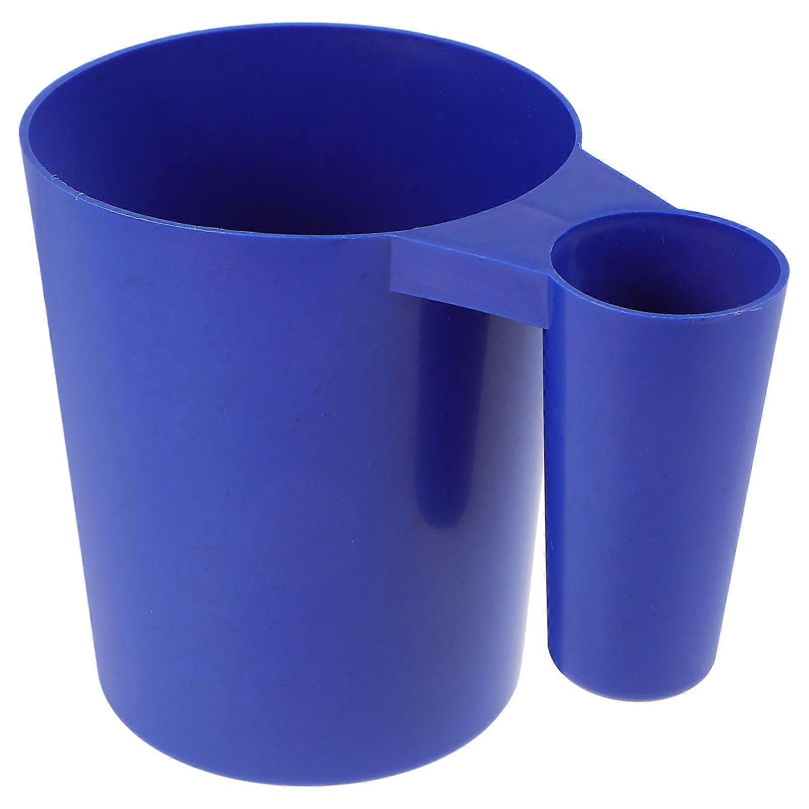 Plastic Pool Scoop with Handle – Chemical Resistant Water Spoon for Debris Removal, Bright Color Design for Comfortable Use