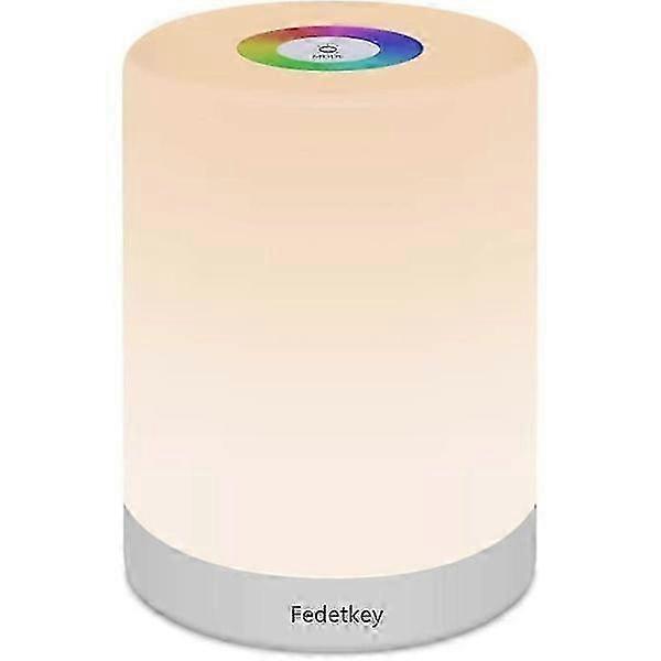 Rechargeable Smart Bedside Lamp with LED Touch Control for Home Use