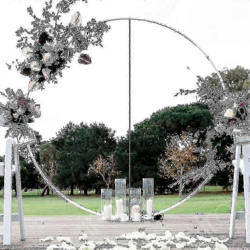 Large Balloon Arch Circle Ring Stand Holder for Balloon Garland Background Frame Column, Perfect for Weddings - Available in Multiple Sizes