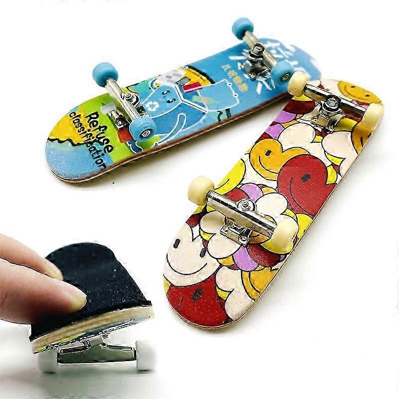 Mini Finger Skateboard Complete Set of Professional Maple Fingerboards with Bearings