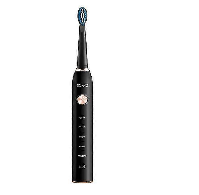 Intelligent Electric Toothbrush With Sonic Vibration Bristles For Direct Usb Charging