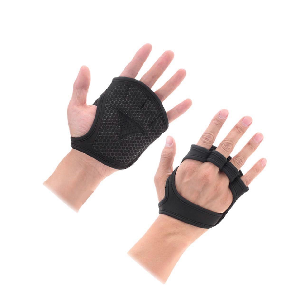 Breathable weightlifting gloves for strength training, nonslip for pullups and dumbbell