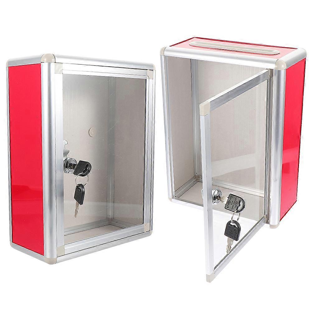 Versatile Suggestion Box with Slot, Designed for Classrooms and General Public Use