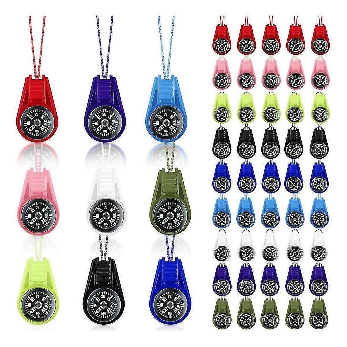 Çocuklar İçin Pusula Pusula Yürüyüş, 9 Renk, Çocuk Pusulası, Mini Pusula, Yürüyüş İçin Çocuk Pusulası 45pc