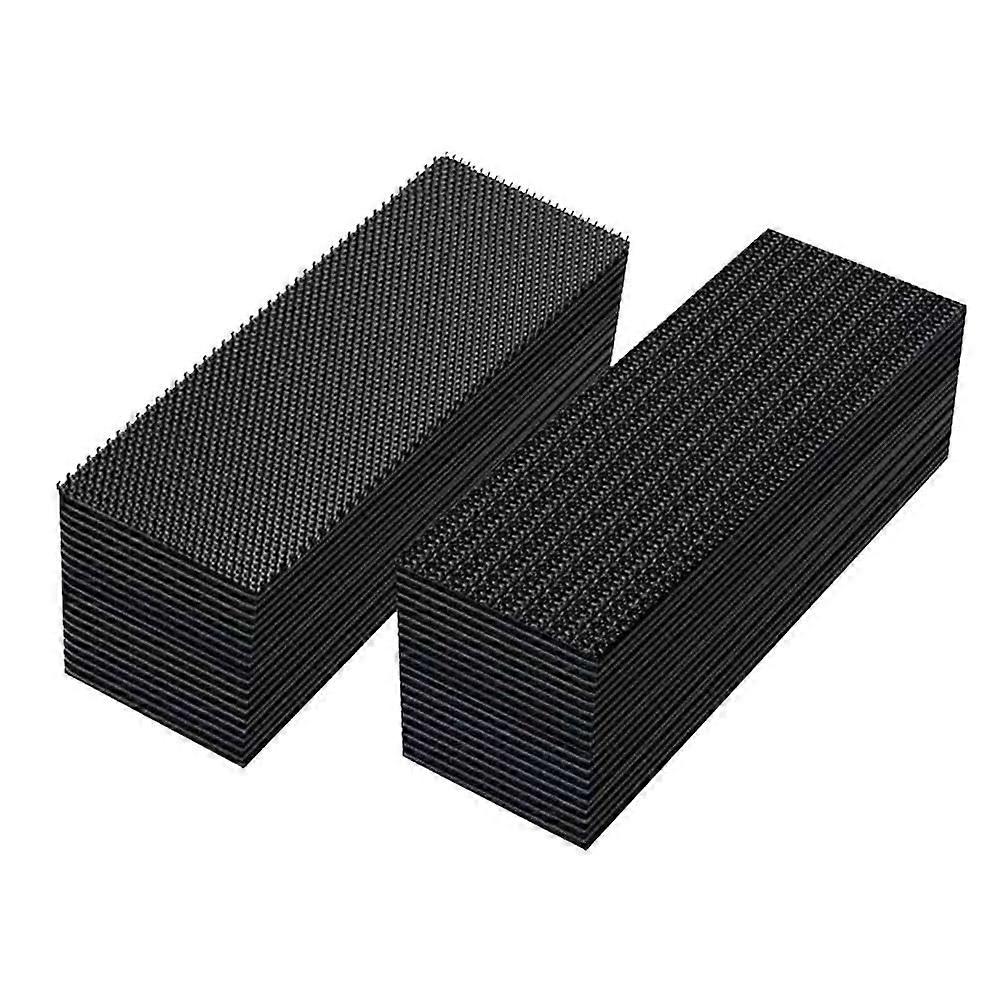 Foot Pads Black, 10 Pairs, Invisible Fixing Sticker, Temperature Resistant, DoubleSided W9D1 Adhesive, Multifunction