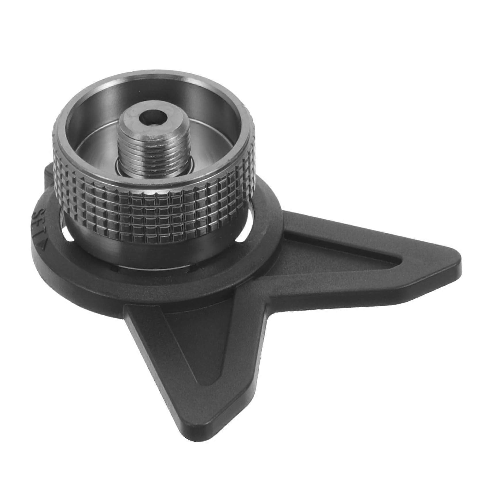 Gas cylinder adapter for camping Leakproof stove converter for portable butane adapter with function for outdoor activities versatilely usable