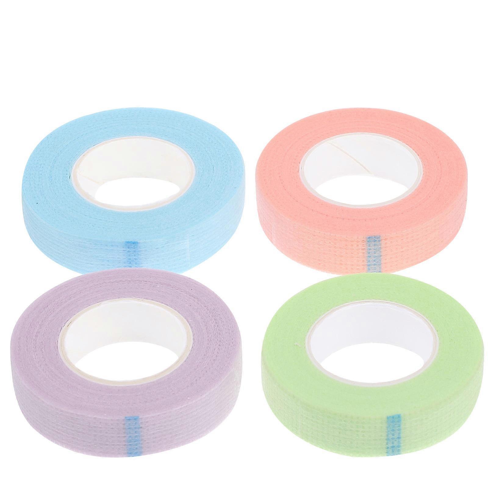 Lash Tape For Eyelash Extensions Professional Design Eyelash Fixation 4 Rolls