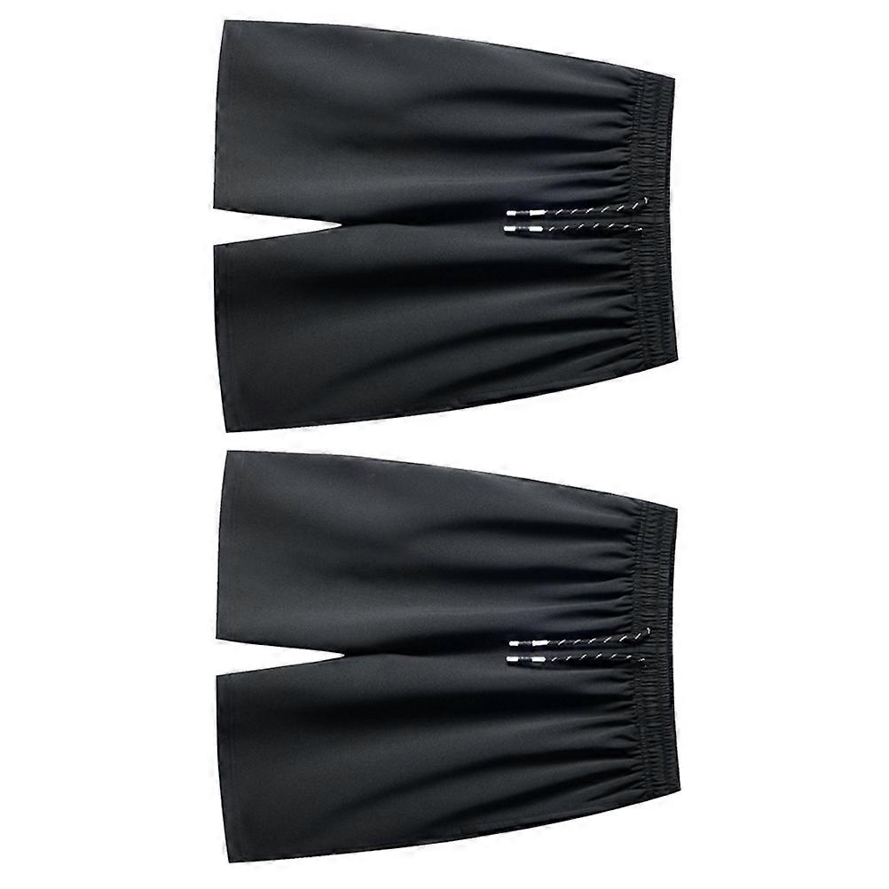 Mens Shorts Gym Suitable for Exercise Breathable 2Pcs Classic Version Design