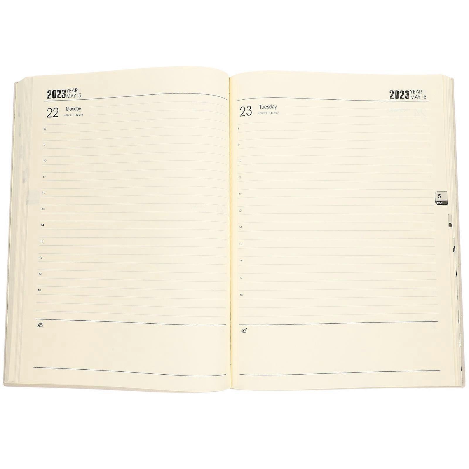 Weekly Planner Notebook Undated Daily Planner For Students Simple Style 1Pack