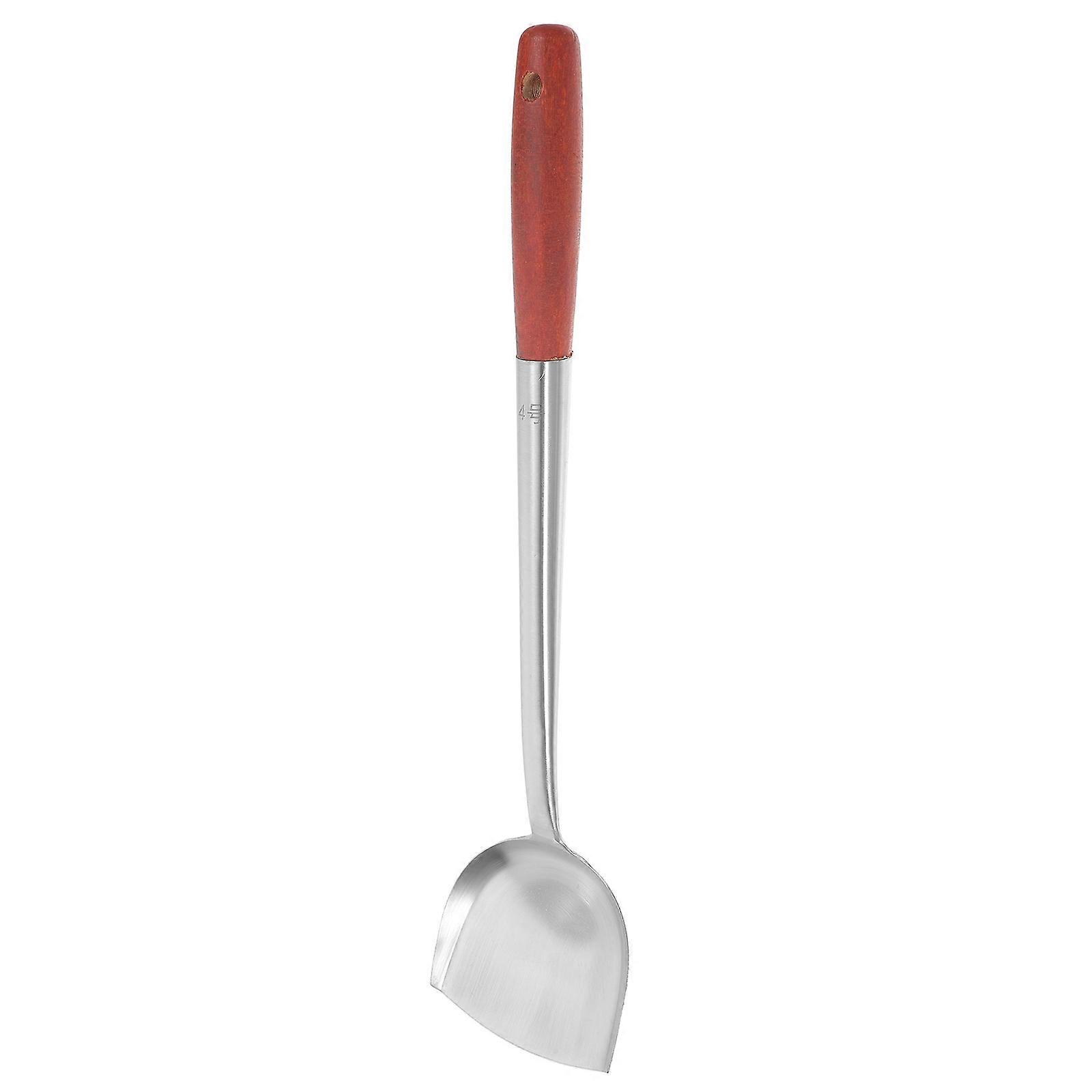 Long Wok Spatula Portable Frying Tool For Home And Restaurant 17.29X4.13X0.79IN 1Pcs