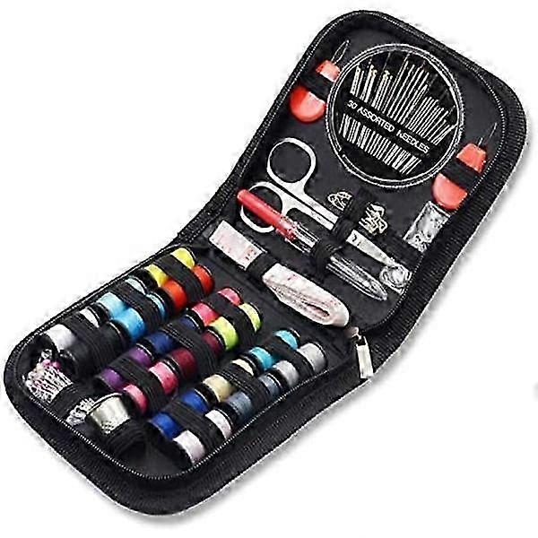 HHL Travel Sewing Kit with 70+ DIY Accessories, Needles, Scissors & Thread