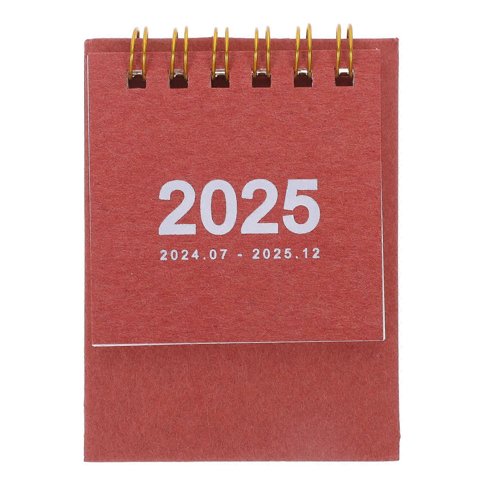 Desk Calendar Decor Monthly Desktop Calendar Rectangular Scheduling For Office Use 1Set