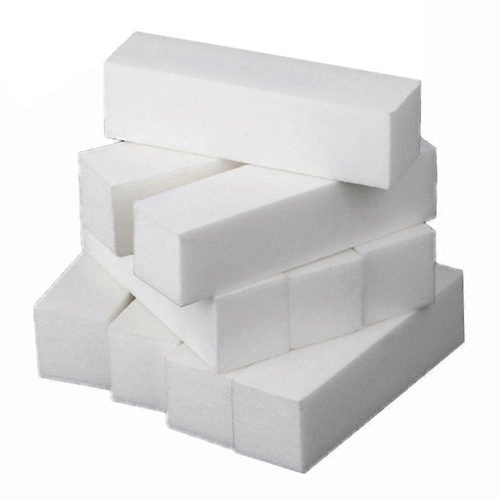 Nail Sponge Buffer Manicure Preparation Pedicure Preparation 9.5x2.5x2.5cm Buffing Nails 20Pcs