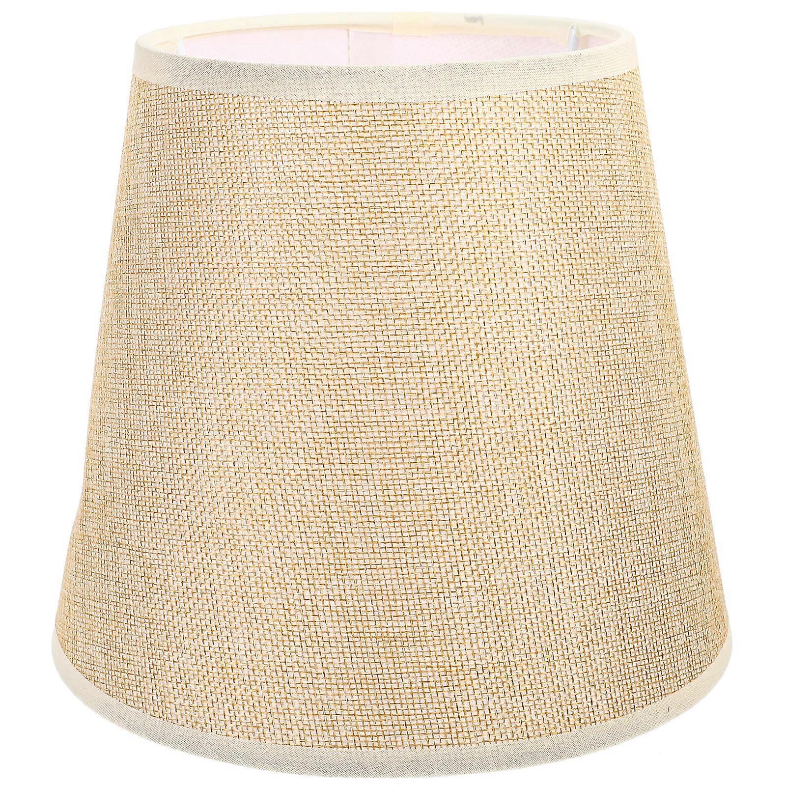 Lamp Covers For Table Lamps Modern Fabric Lamp Shade Simple Design Beige Color Non- 1Pcs