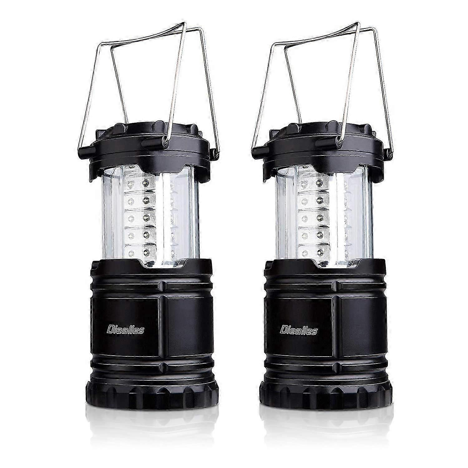 Foldable LED Camping Lights, 2 Waterproof Super Bright LED Lanterns
